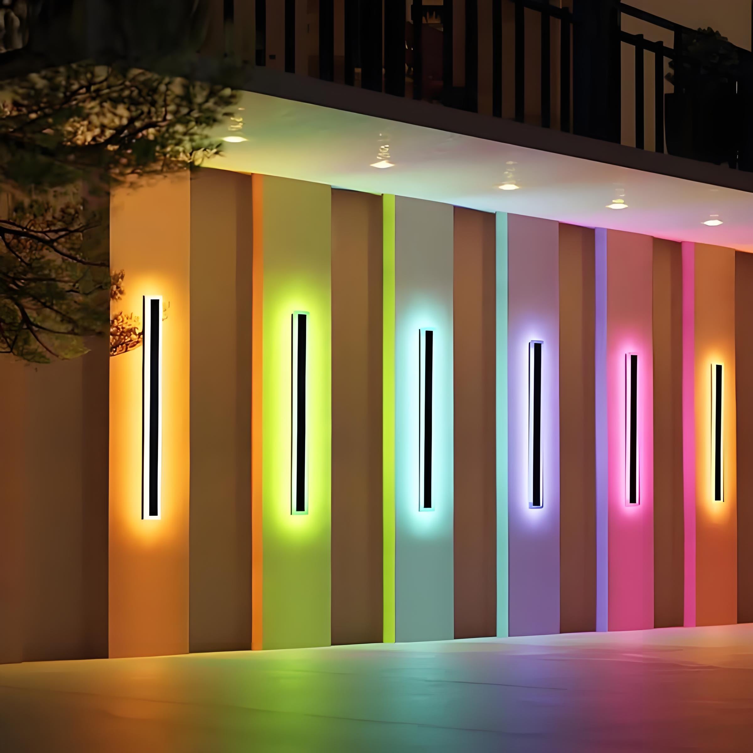 quntis-gaming-rgb-lights-wandleuchte-30cm-rgbicw-dimmbar-ip65 image 2