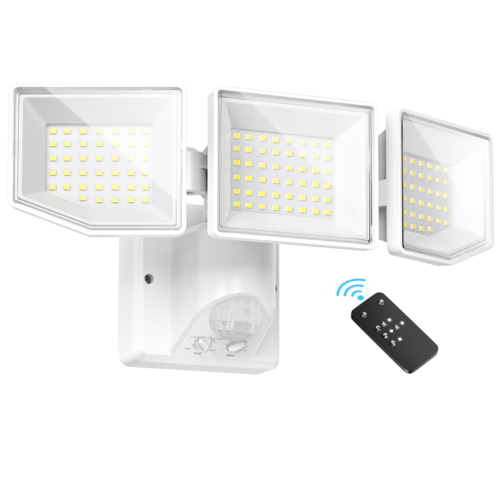 quntis-led-solar-lights-strahler-wei-6500k-fernbedienung image 1