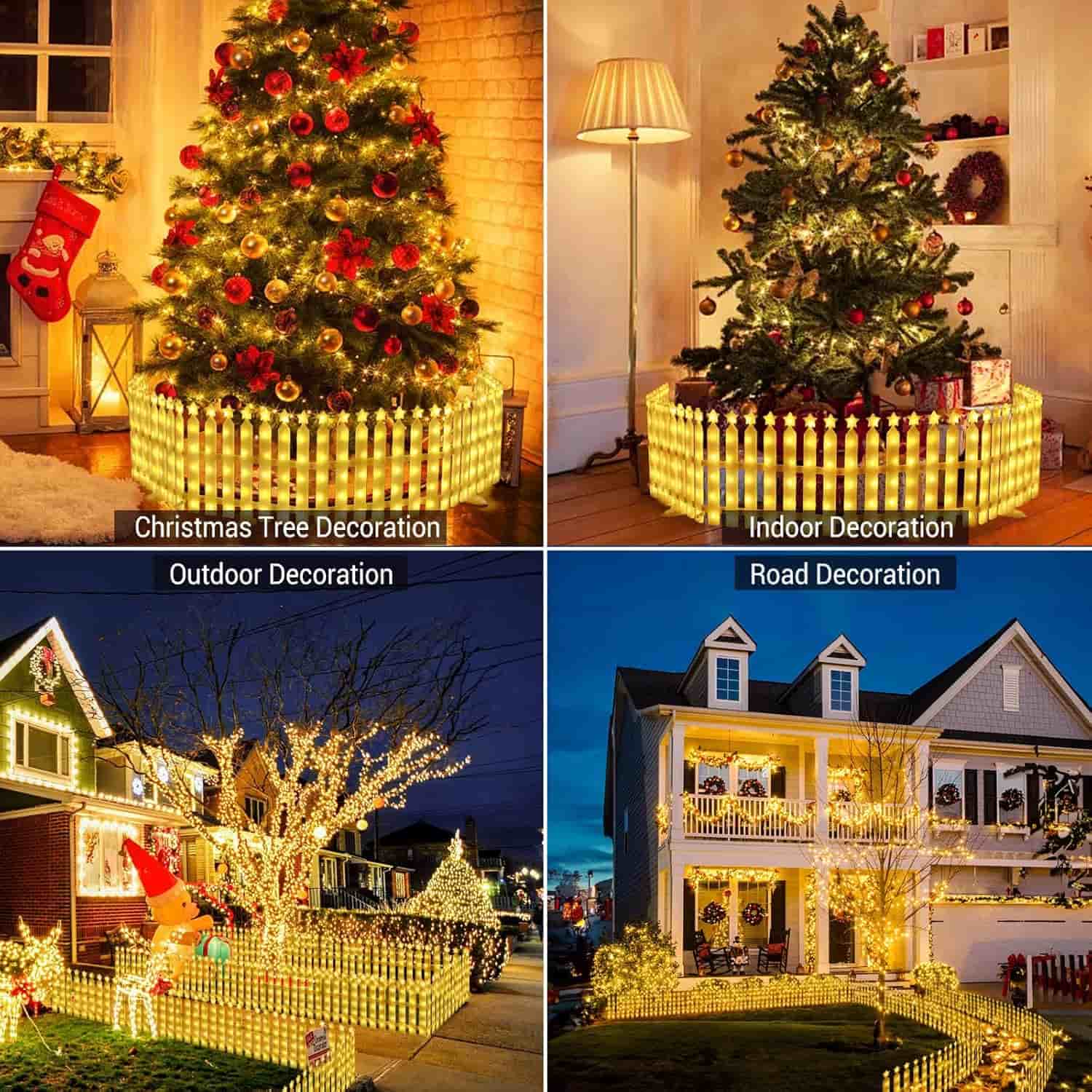 quntis-xmas-lights-lichterzaun-2-8m-warmwei-8er-set image 3