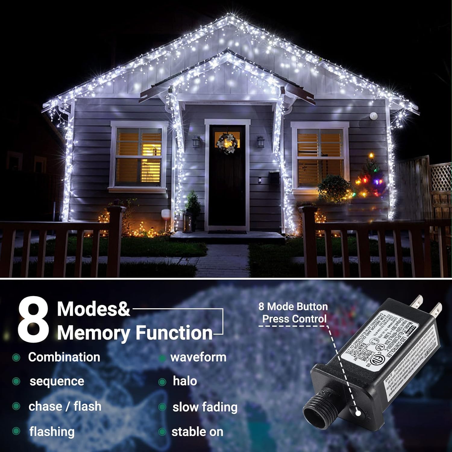 quntis-xmas-lights-164ft-lichterkette-kaltwei-2000-led image 4