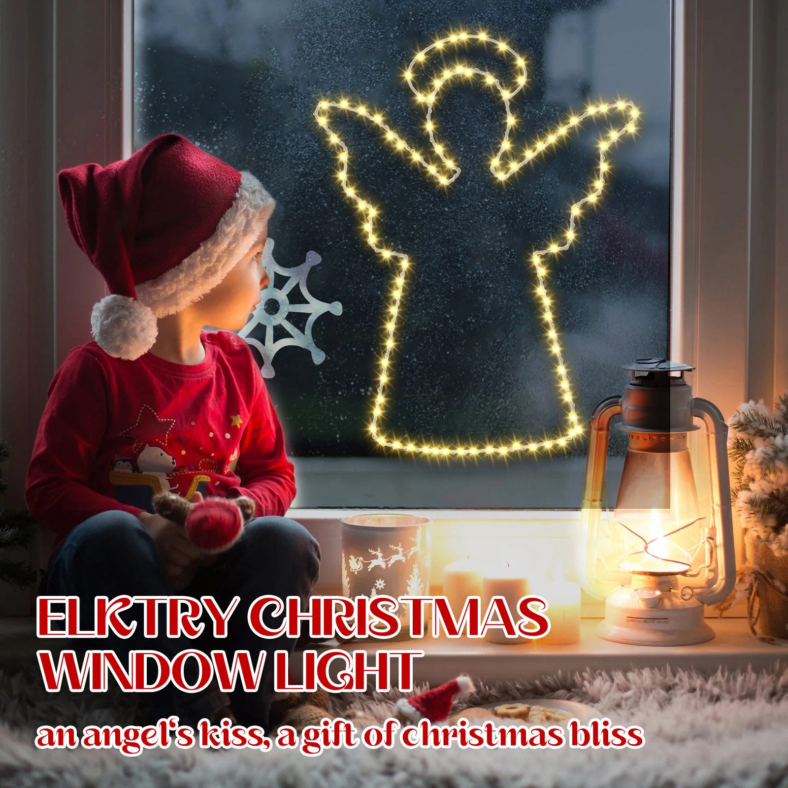 quntis-xmas-lights-engel-fensterlicht-40-cm-100-led-warmwei image 5