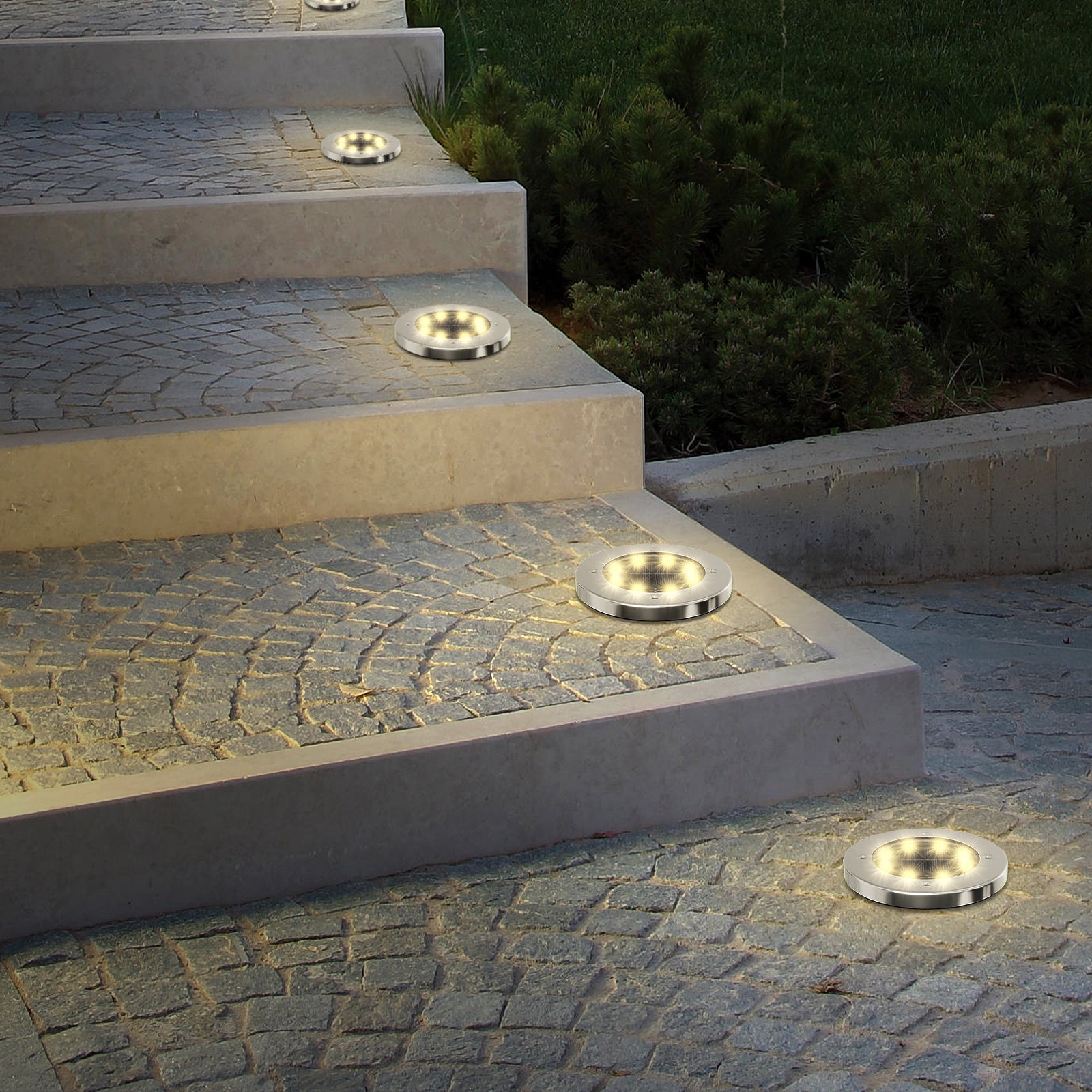 quntis-led-solar-lights-bodenleuchte-warmlicht-8er-pack-ip65 image 4