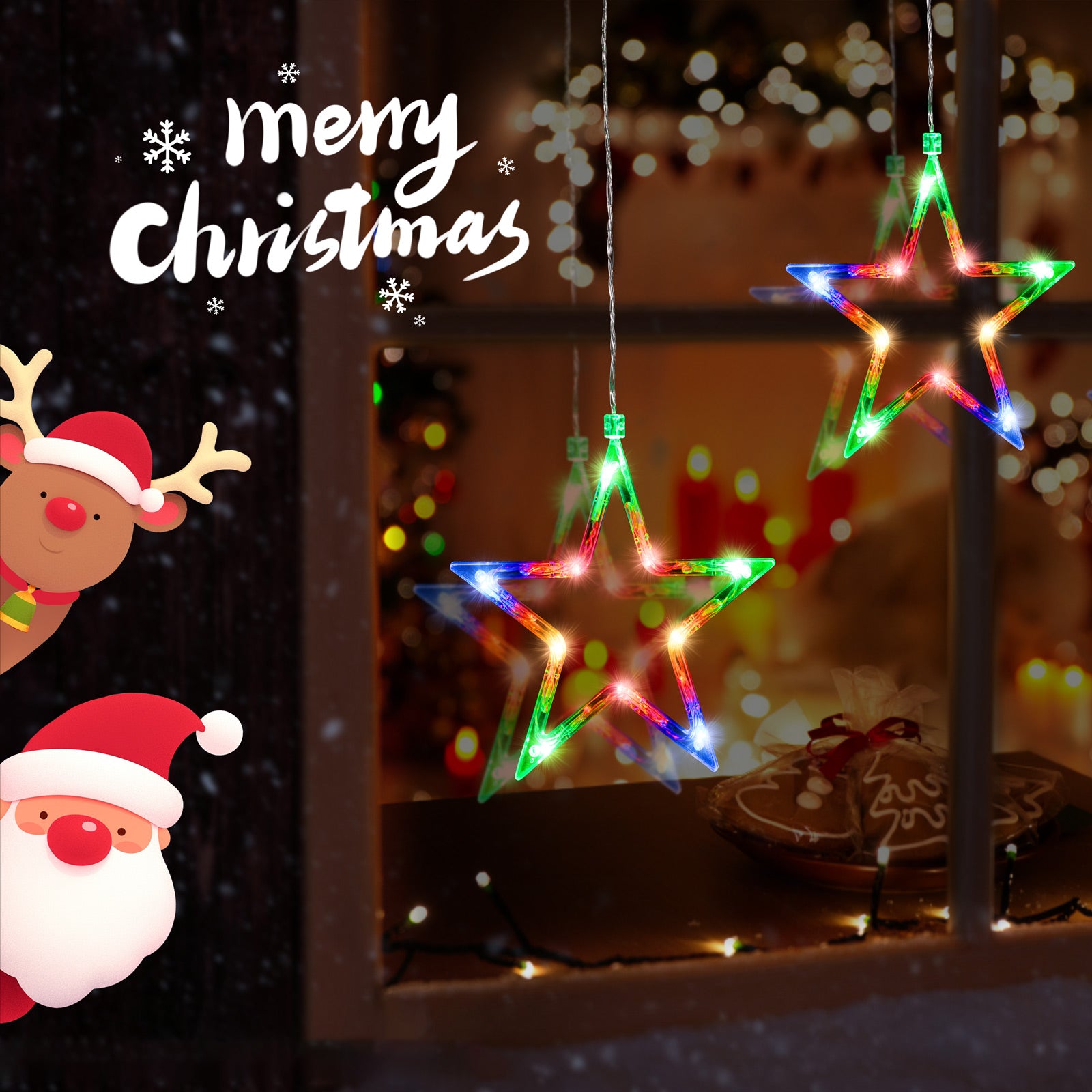 quntis-xmas-stern-lichterkette-3-sterne-30-led-bunt image 4