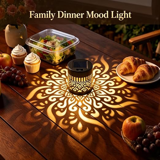 quntis-led-solar-lights-mandala-solarleuchte-warmwei-2er-set-ip65 image 2