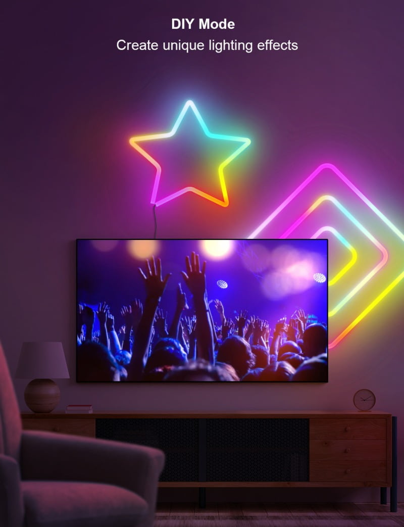 quntis-gaming-rgb-lights-neon-strip-5-m-rgb-bluetooth image 8