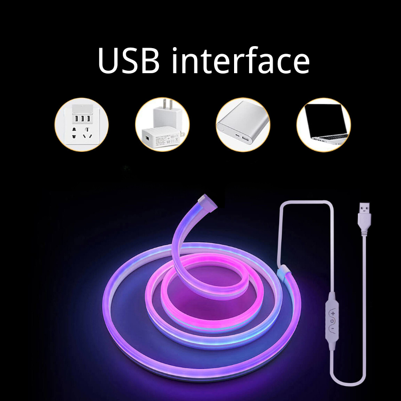 quntis-gaming-rgb-lights-rgbic-neon-strip-2m-bluetooth-musik image 3