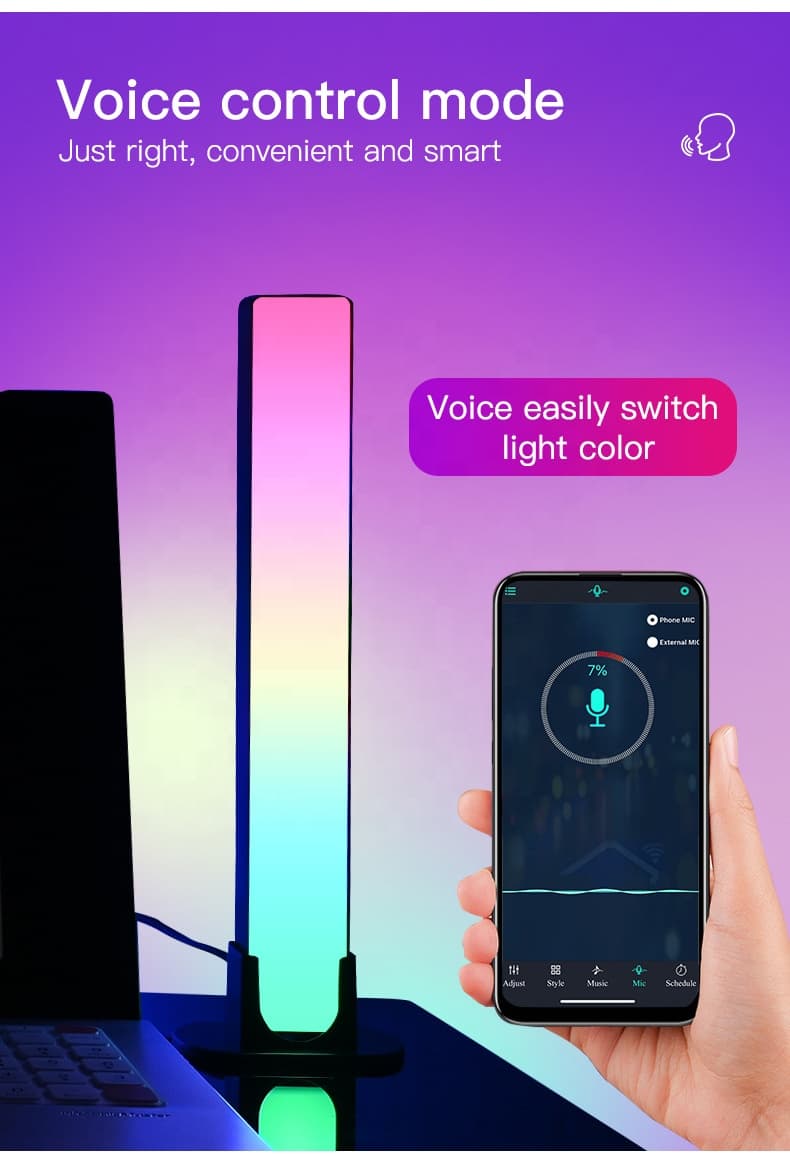 quntis-gaming-rgb-lights-smart-led-lampe-2er-pack-bluetooth-eu image 2