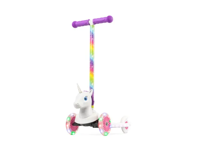 vivitar-sports-outdoors-unicorn-3d-scooter-kinderroller-mit-led image 1