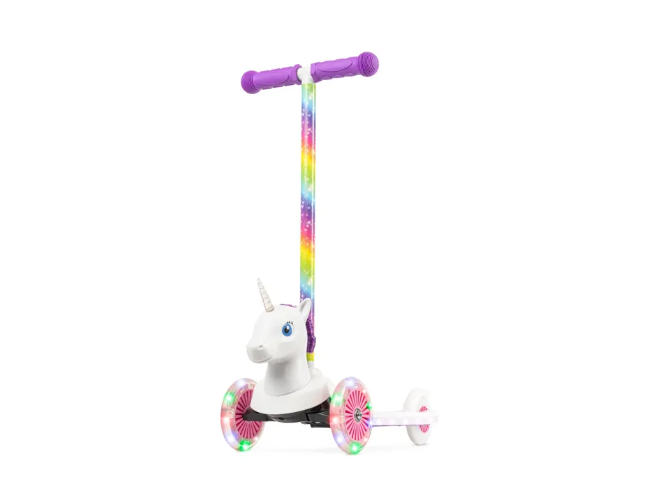vivitar-sports-outdoors-unicorn-3d-scooter-kinderroller-mit-led image 1