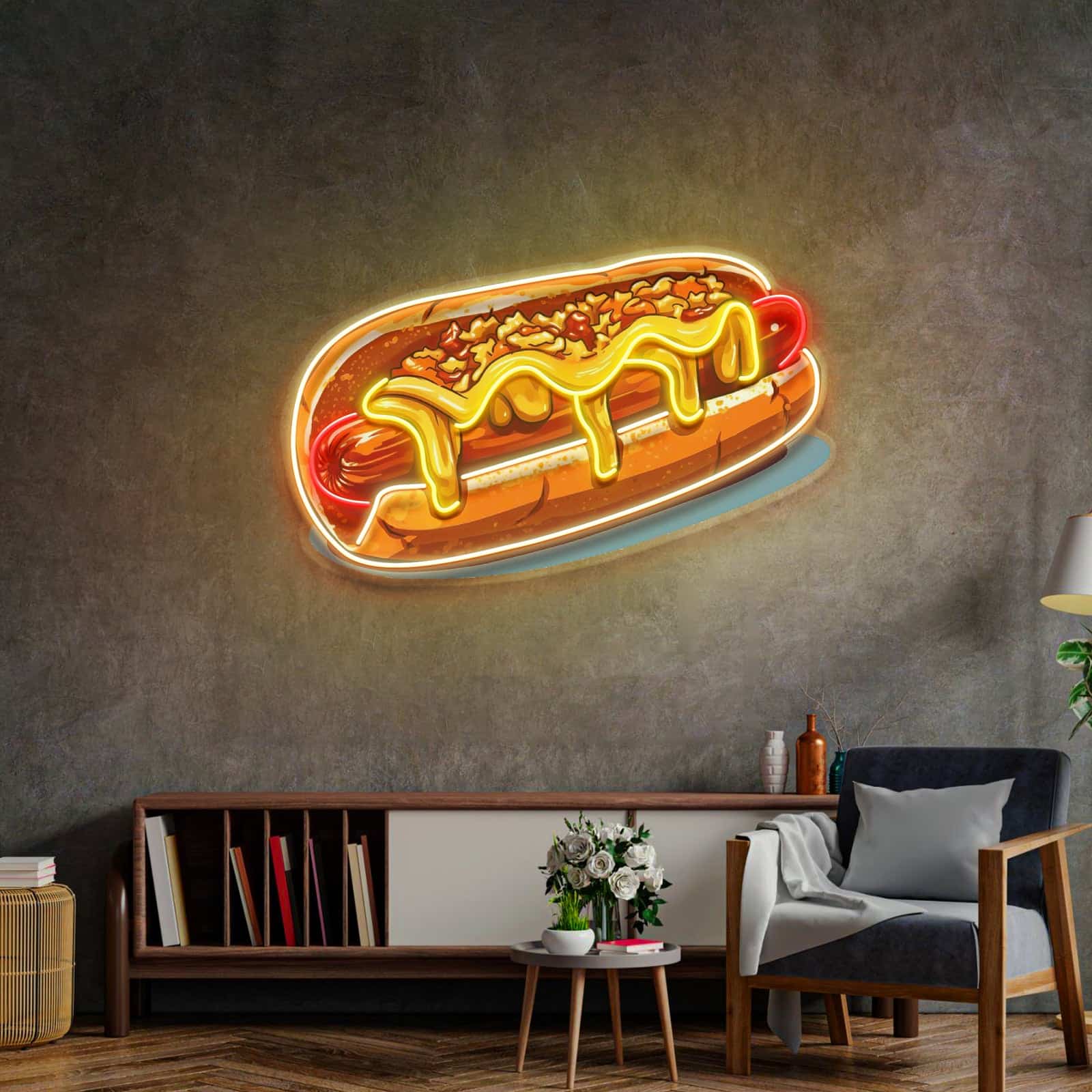 quntis-neon-signs-hot-dog-neonschild-50cm-led-bunt image 4
