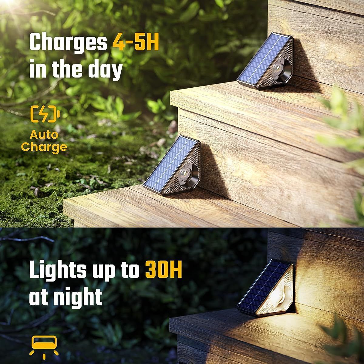 quntis-led-solar-lights-treppenlicht-warmwei-4er-pack image 2