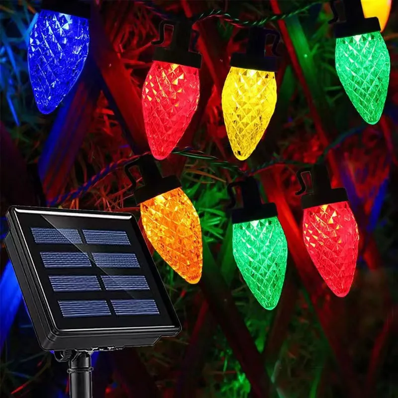 quntis-xmas-lights-c9-erdbeer-lichterkette-bunt-7m-50-led-solar image 1