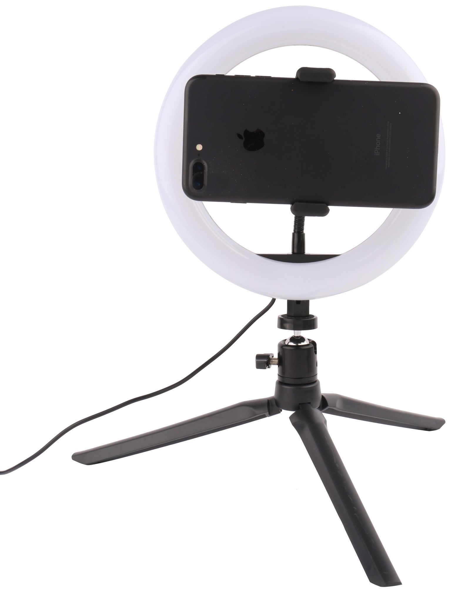 vivitar-vlogger-8-zoll-led-ringlicht-mit-handyhalter-dimmbar image 5