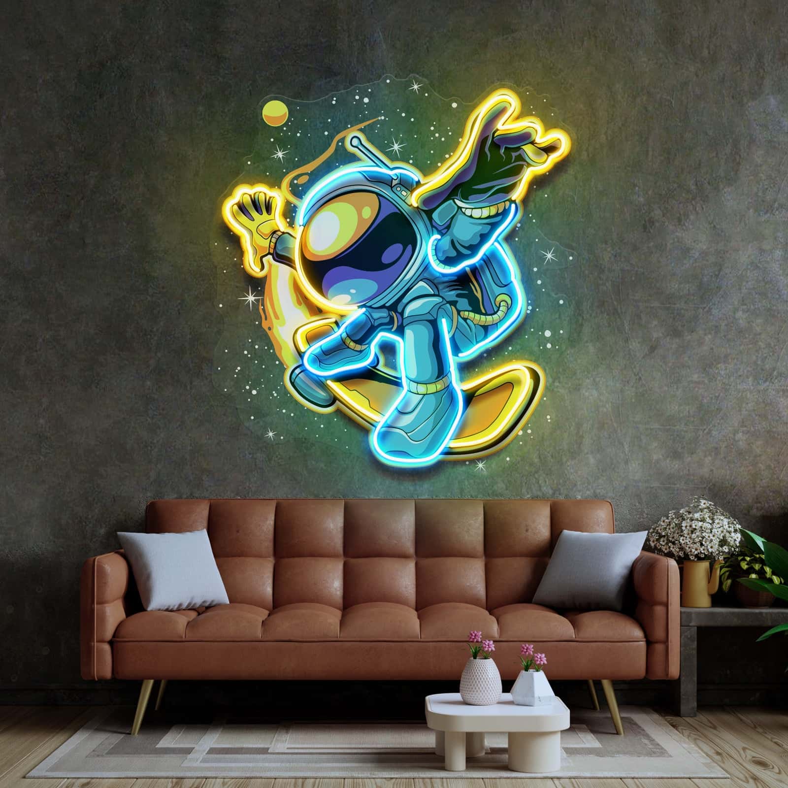 quntis-neon-signs-astronaut-neon-schild-40cm-bunt-kinderzimmer image 4