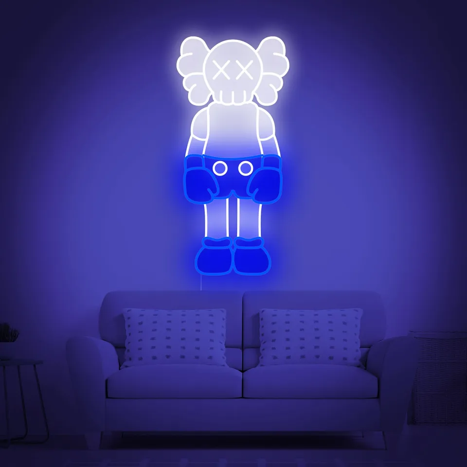 quntis-neon-signs-kaws-neonlicht-led-wandbild-33-zoll-gaming-deko image 1