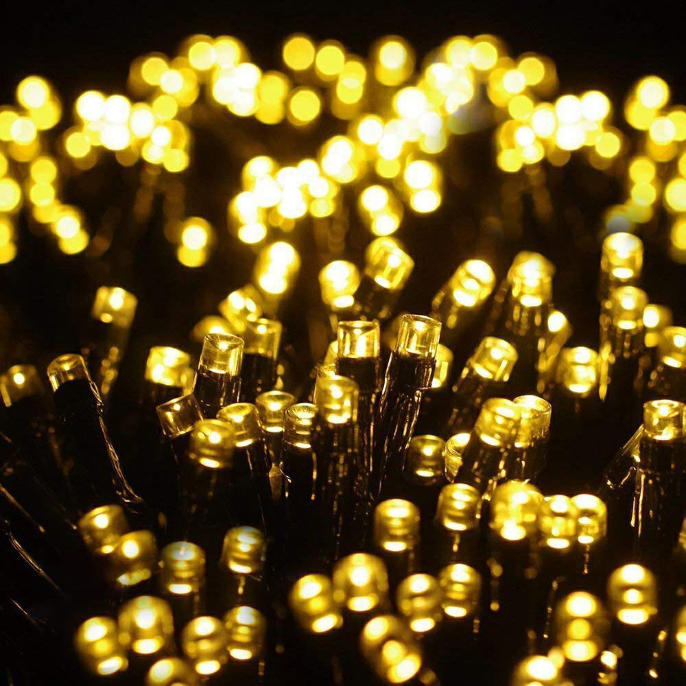 quntis-xmas-lichterkette-1000-leds-25m-warmwei-8-modi-ip44 image 1