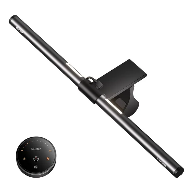 quntis-glow-monitorlampe-41-cm-grau-mit-fernbedienung-dimmbar image 1