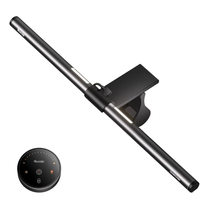 quntis-glow-monitorlampe-41-cm-grau-mit-fernbedienung-dimmbar image 1