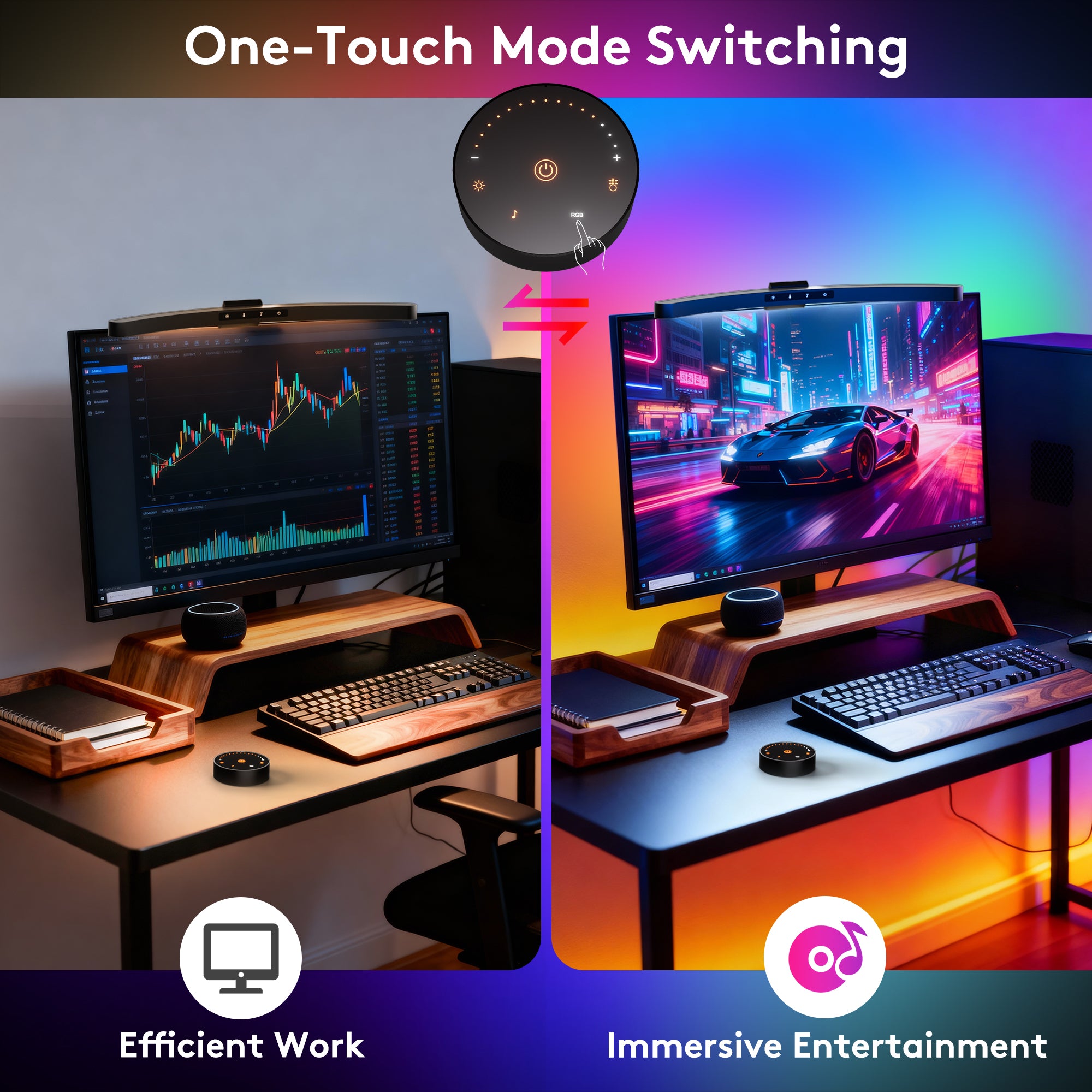 quntis-im-series-monitor-light-bar-curved-45cm-rgb-schwarz image 4