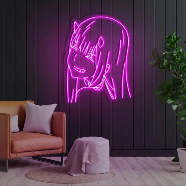 quntis-neon-signs-anime-girl-neonschild-50cm-lila-schlafzimmer image 1