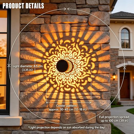 quntis-led-solar-lights-mandala-solarleuchte-warmwei-2er-set-ip65 image 4