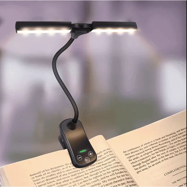 quntis-table-lamps-buchlicht-clip-schwarz-dimmbar image 1