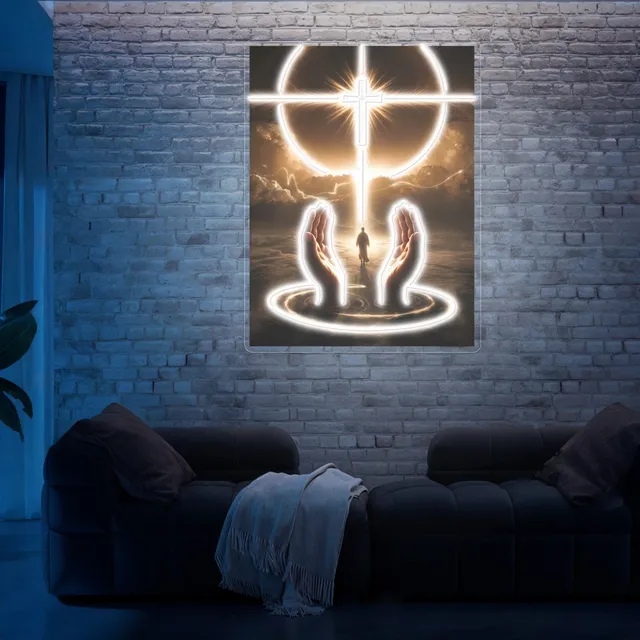 quntis-neon-signs-kreuz-neonschild-wei-20-zoll-led-glaube image 1