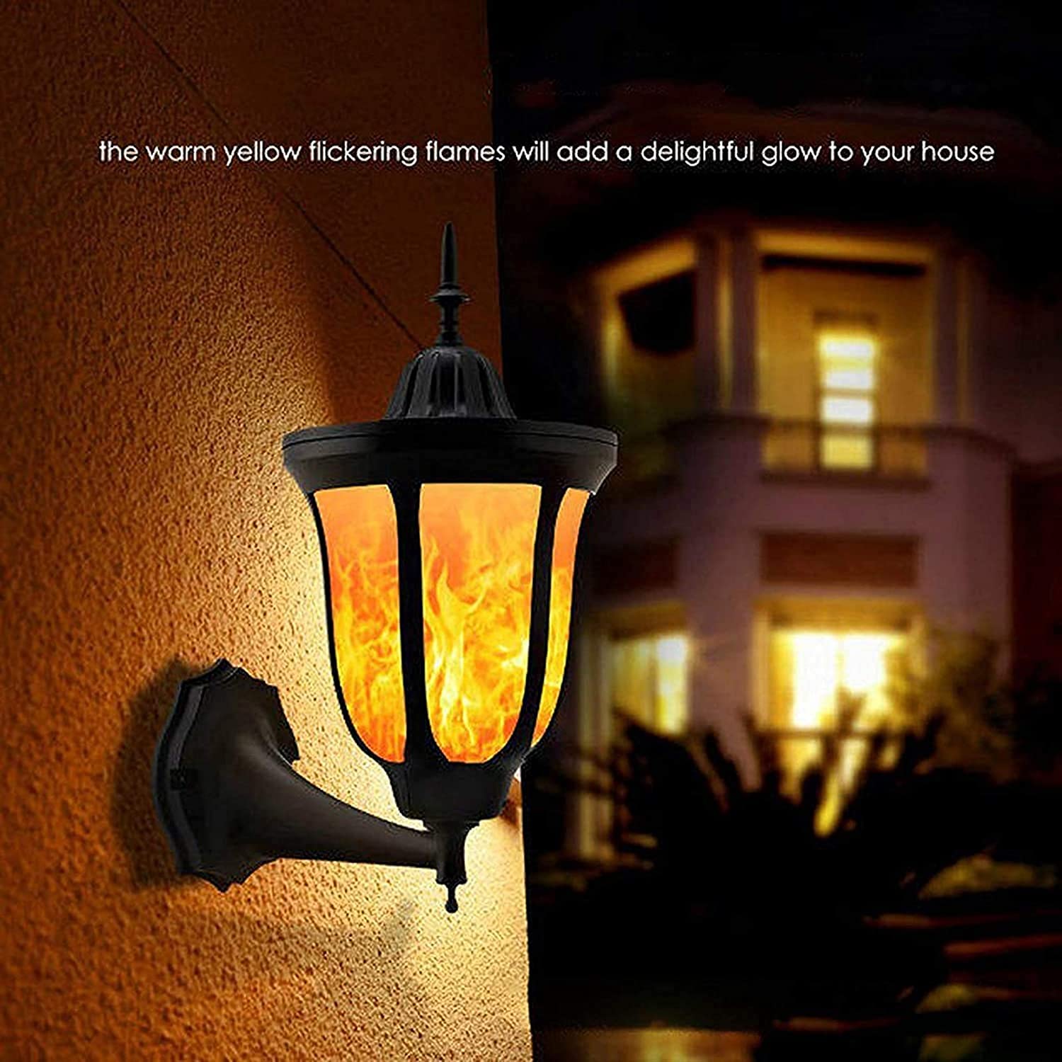 quntis-led-solar-lights-wandleuchte-2er-set-flammenlicht-ip65 image 2