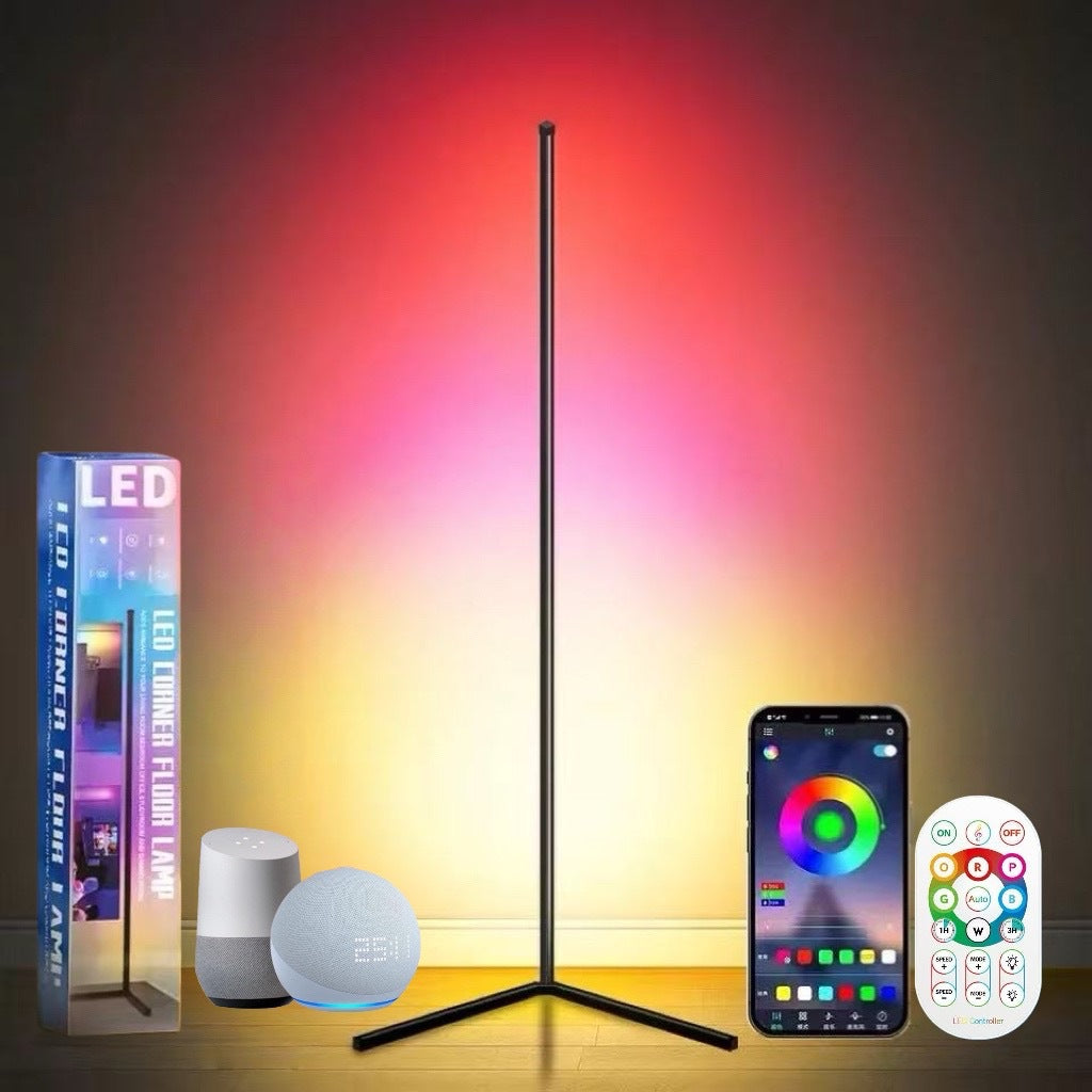 quntis-gaming-rgb-lights-eck-stehlampe-142cm-wifi-alexa-musik image 5