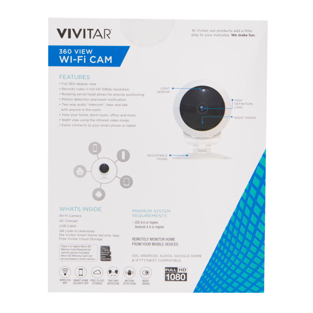vivitar-360-view-wlan-berwachungskamera-full-hd-1080p-bewegungsmelder image 8