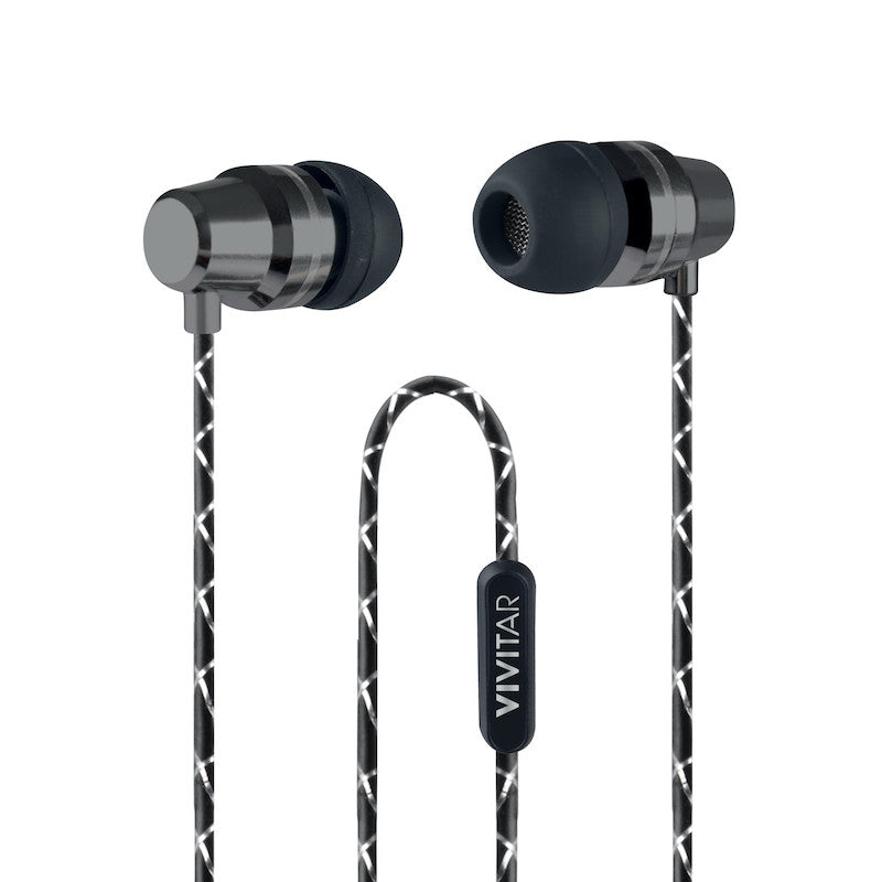 vivitar-metallic-kabelkopfh-rer-in-ear-schwarz image 2