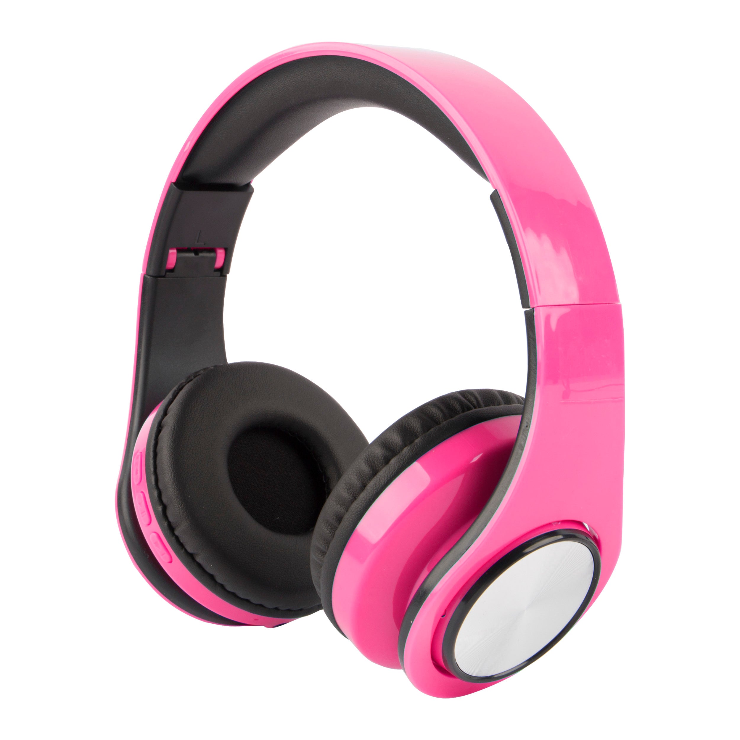 vivitar-chrome-bluetooth-kopfh-rer-rosa-kabellos-mit-mikrofon image 1