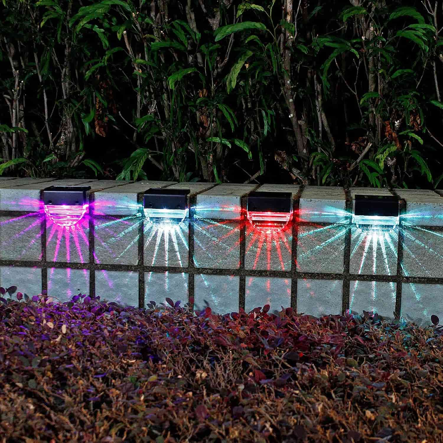 quntis-led-solar-lights-stufenlichter-4er-set-warmwei-rgb image 3