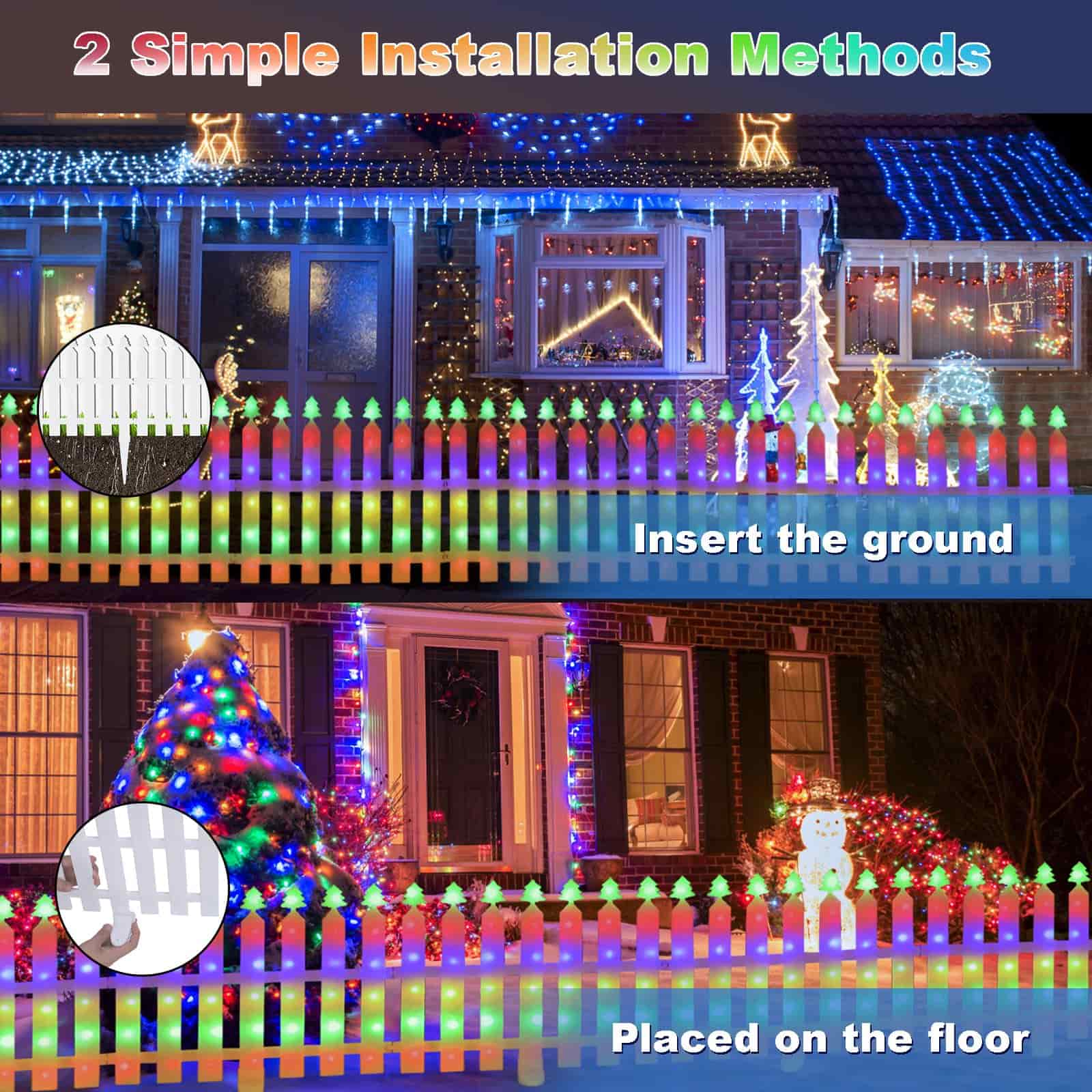 quntis-xmas-lights-lichterzaun-2-8m-336-led-8-modi image 4