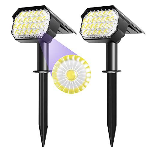quntis-led-solar-lights-strahler-2er-set-kaltwei-ip65 image 1