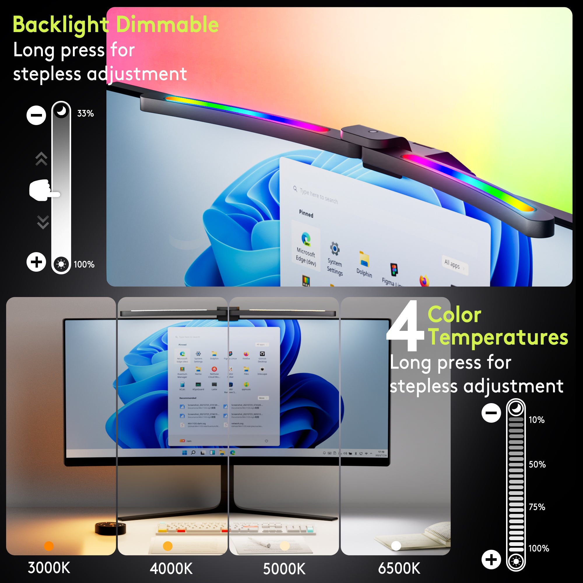 quntis-im-monitor-light-bar-66cm-rgb-curved-schwarz image 3