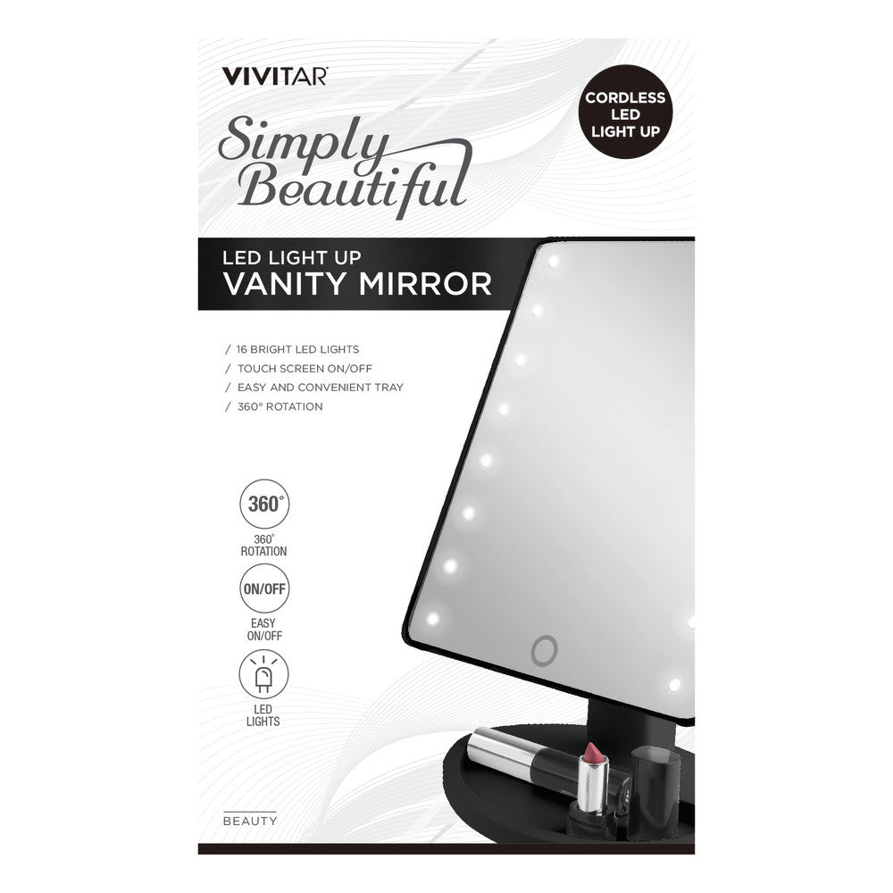 vivitar-beauty-led-schminkspiegel-schwarz-360-16-leds image 6