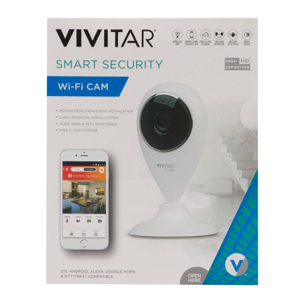 vivitar-smart-wlan-kamera-720p-weitwinkel-nachtsicht-audio image 7