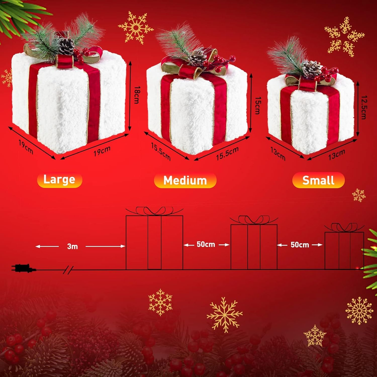 quntis-xmas-lights-geschenkboxen-deko-3er-set-warmwei-led image 7