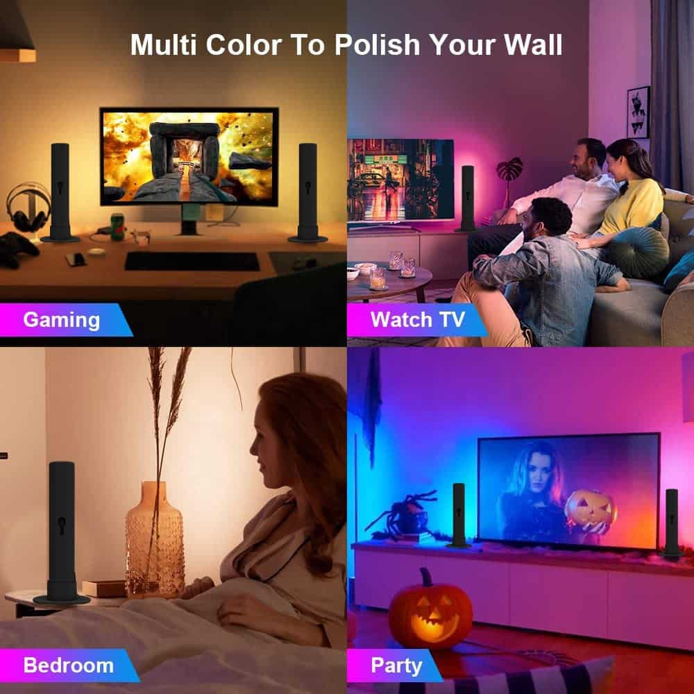 quntis-gaming-rgb-lights-smart-led-lampe-2er-pack-bluetooth-eu image 6