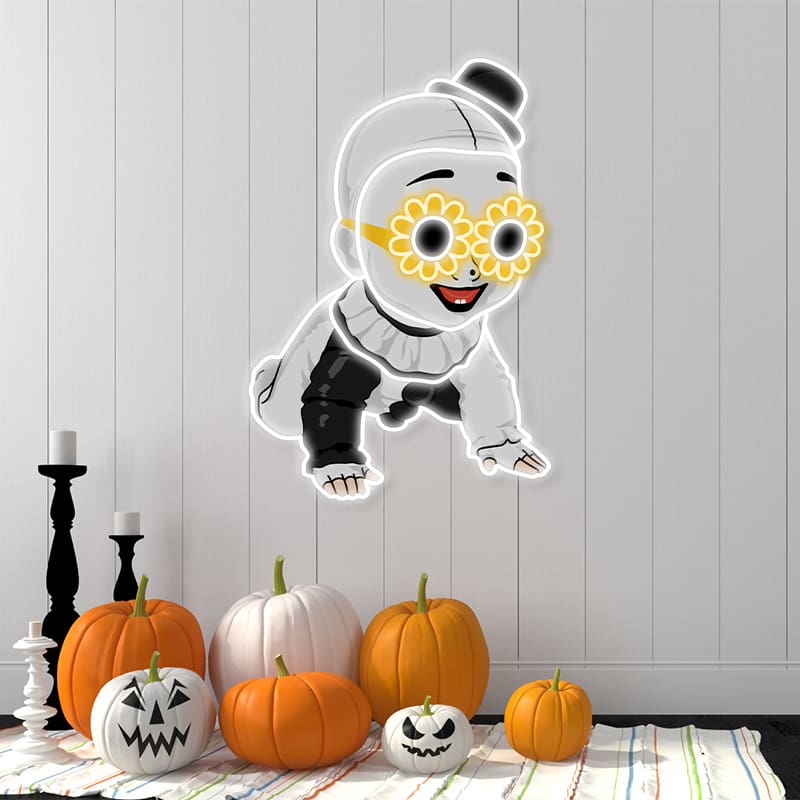 quntis-halloween-lights-baby-art-neon-sign-led-50cm-sonnenblume image 4