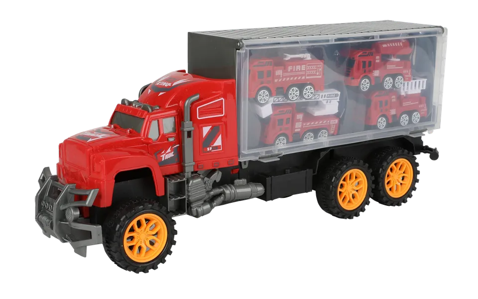 vivitar-spielzeug-baufahrzeug-set-truck-4-autos-zubeh-r image 1
