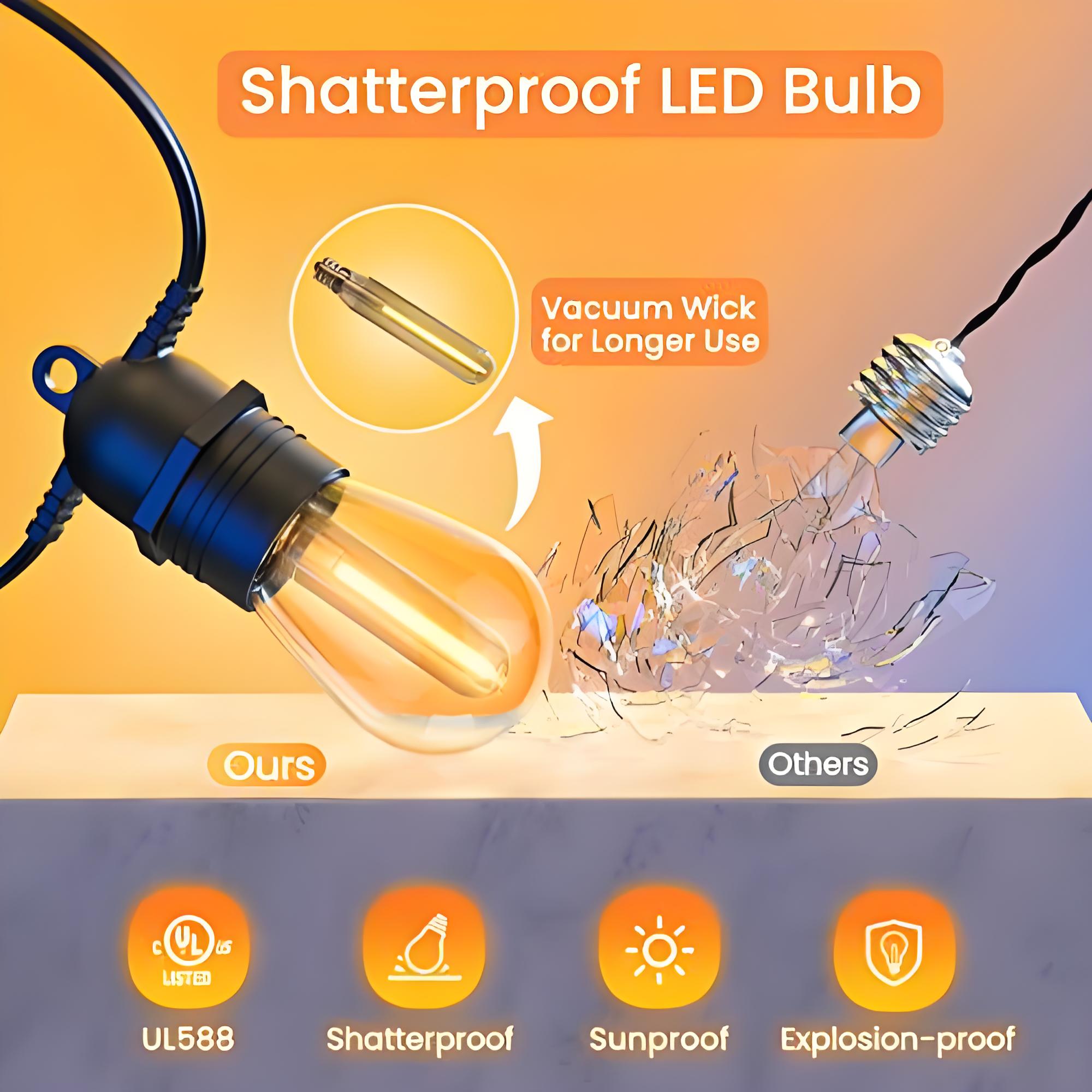 quntis-led-solar-lichterkette-16-5-m-warmwei-s14-16-bulbs image 6