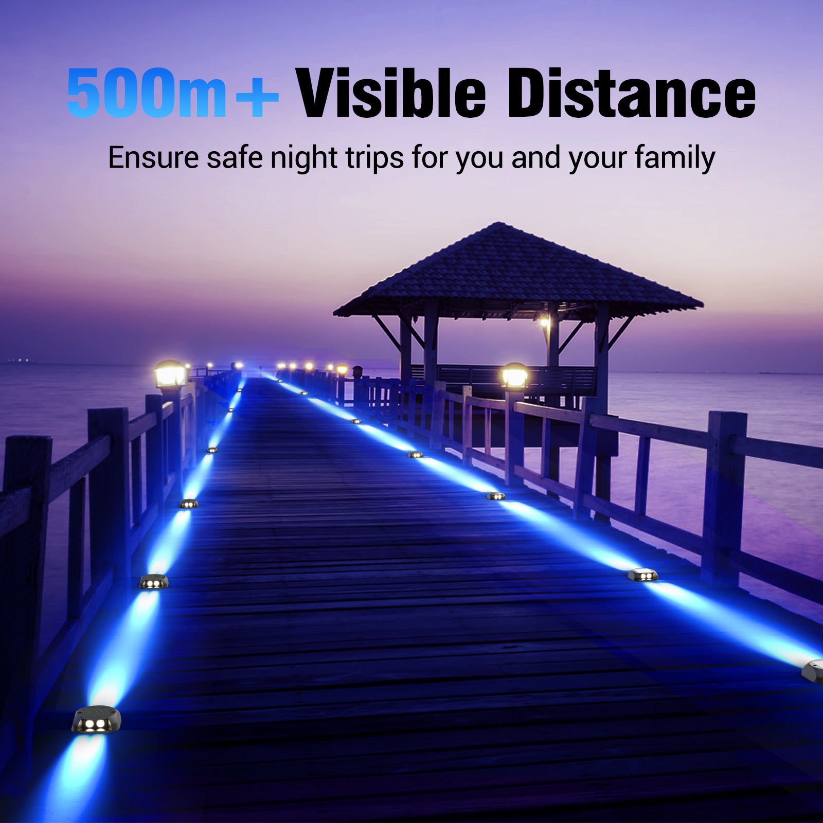 quntis-solar-deck-bodenlichter-blau-led-4er-set-ip65 image 5