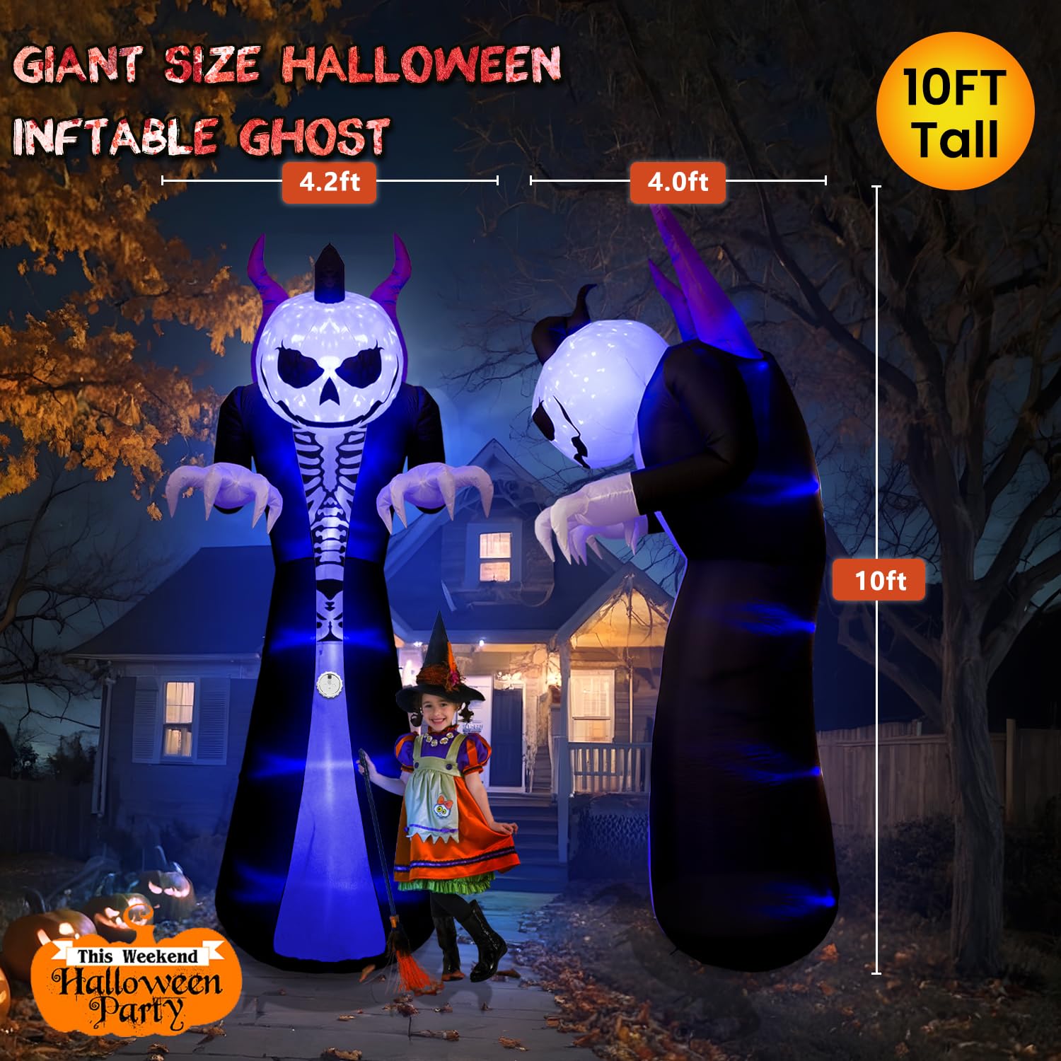 quntis-halloween-aufblasfigur-geist-3m-led-8-farben-sound image 5