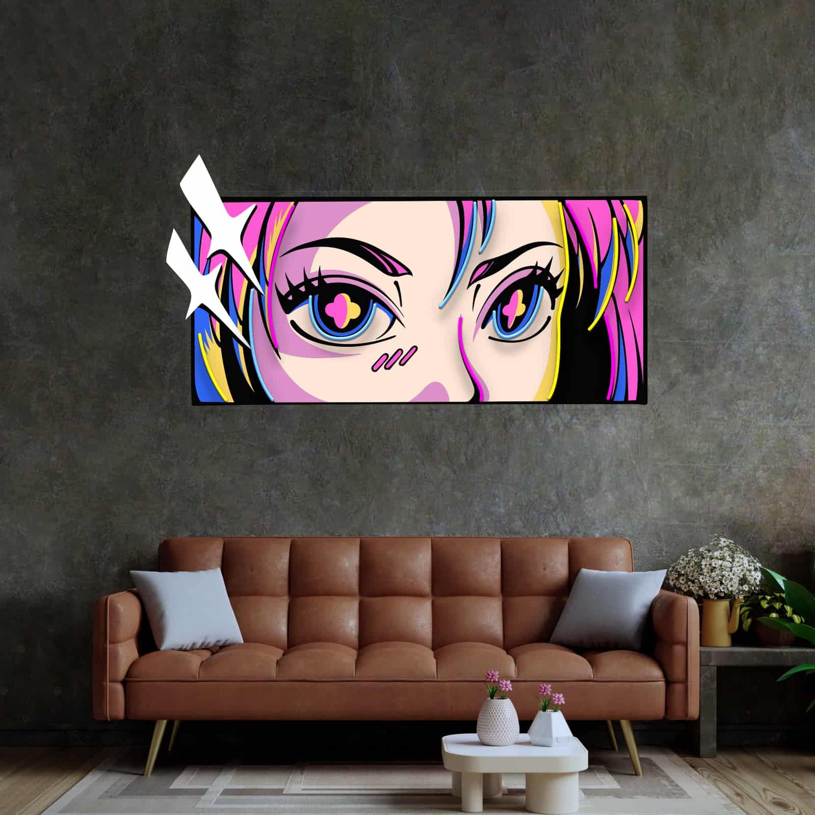 quntis-neon-signs-anime-eyes-neonschild-50cm-gaming-zimmer image 2