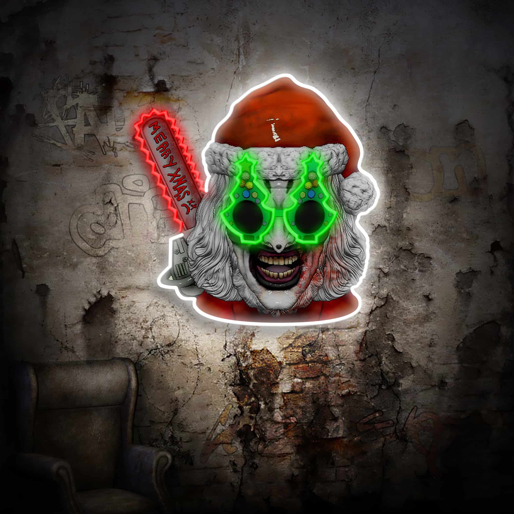 quntis-xmas-lights-terrifier-neonschild-40cm-art-the-clown image 5