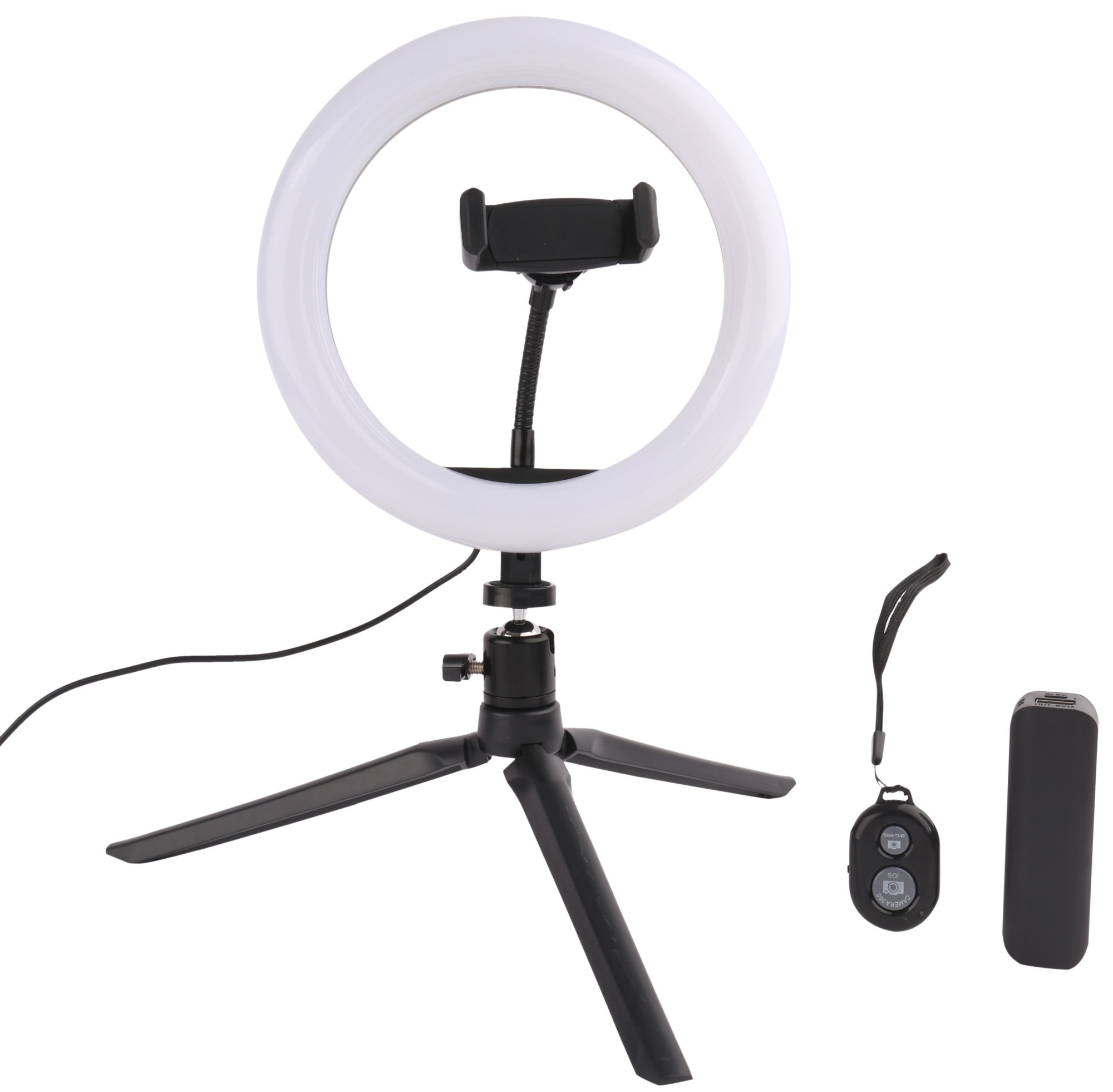 vivitar-vlogger-8-zoll-led-ringlicht-mit-handyhalter-dimmbar image 8