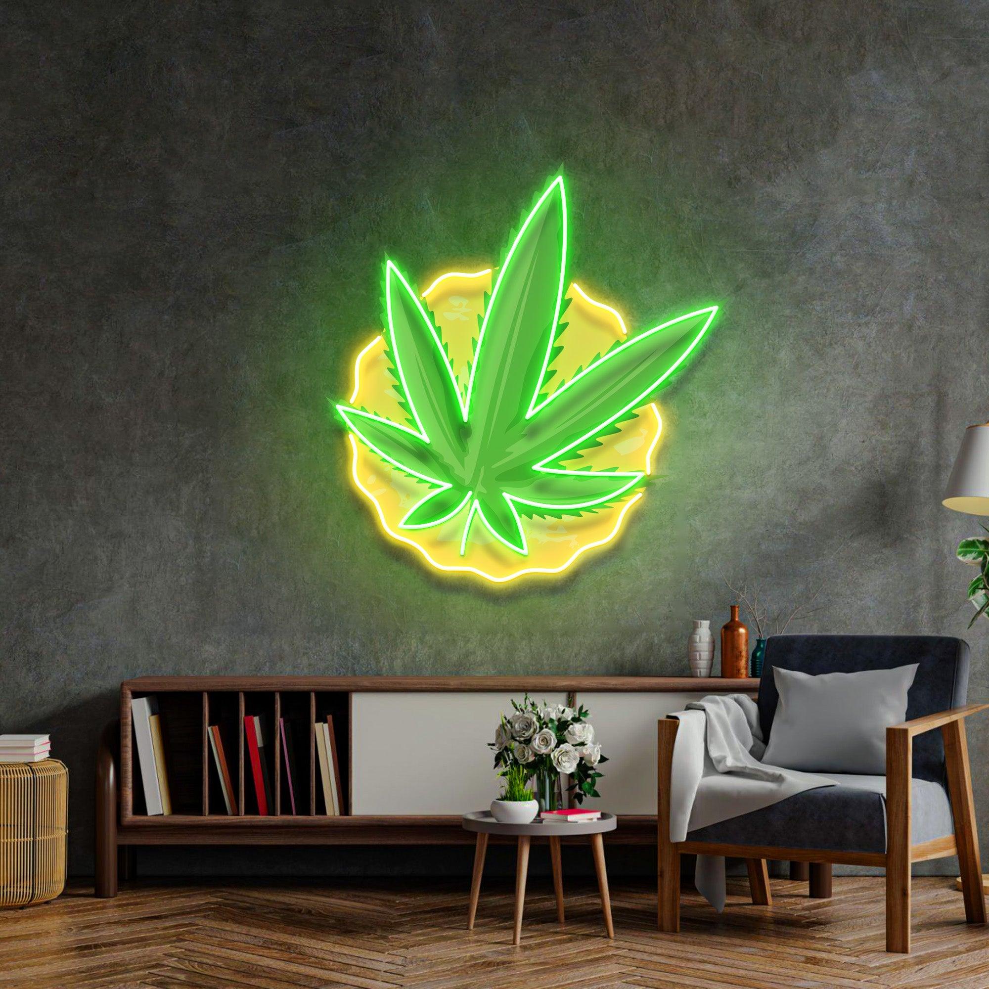 quntis-blatt-neon-schild-gr-nes-led-wandlicht-20-zoll image 6