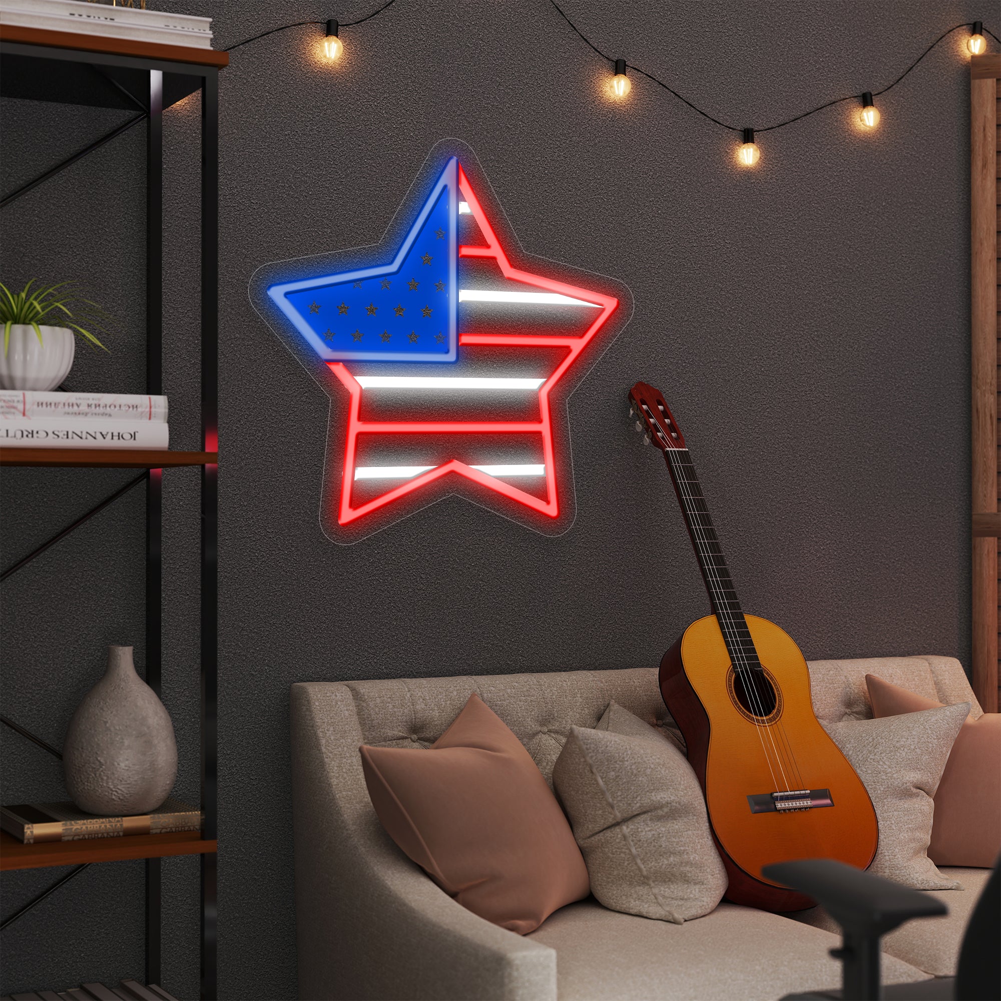 quntis-neon-signs-stern-neonschild-40cm-led-wanddeko image 3